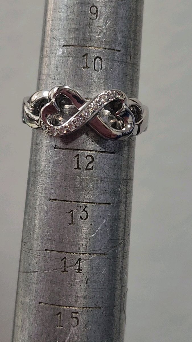 確実正規品☆K18WG☆TIFFANY&Co☆ダブルラビングリング☆ティファニー 値引き不可