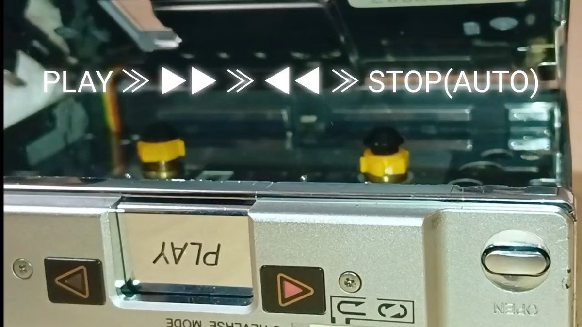 再生確認AIWA カセットボーイ カセットプレーヤー HS-P10(要メンテ)