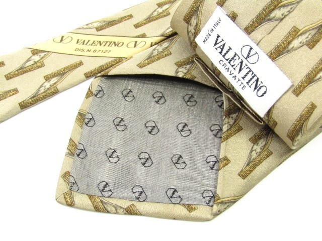 Valentino(バレンチノ)　シルクネクタイ　アート柄　イタリア製　848224C184R20_画像2