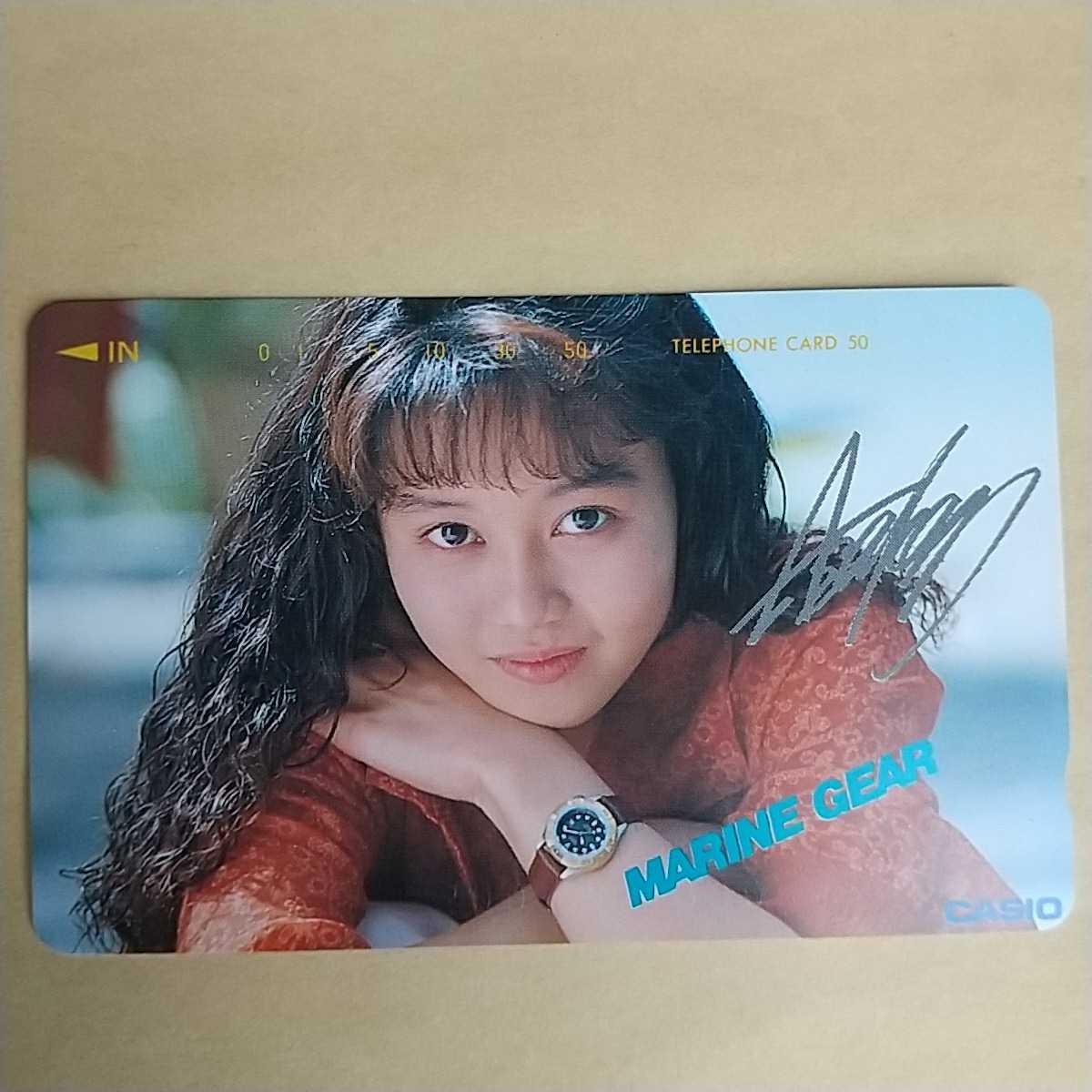 浅香唯casioカシオ テレホンカード50度数未使用 代購幫 浅香唯casioカシオ テレホンカード50度数未使用 代購幫