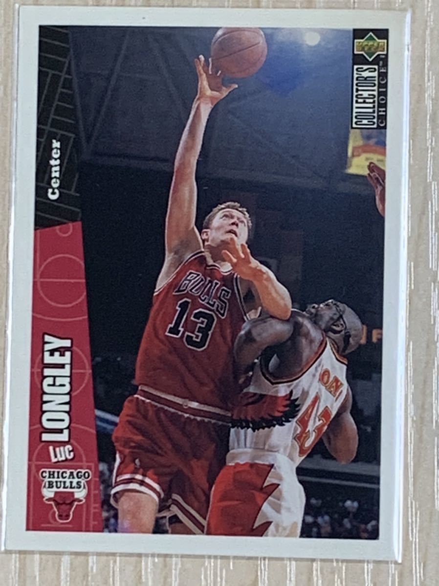 NBA Trading Card Upper Deck Luc Longley 4枚セット ルークロングリー 94-95 Chicago Bulls The Last Dance シカゴブルズ90年代_画像9