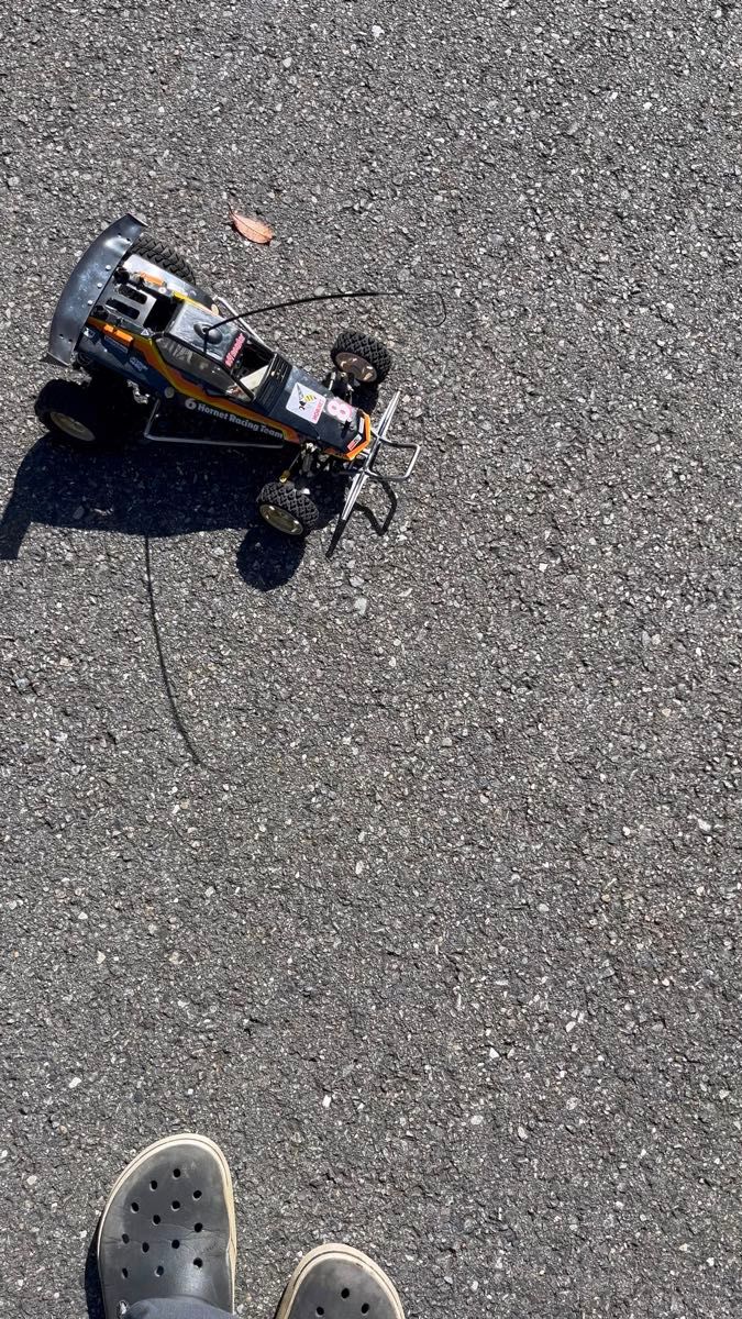タミヤ グラスホッパー ホーネット ベース 改造 カスタム 実働 1/10 ラジコン オフロード 野ラジ