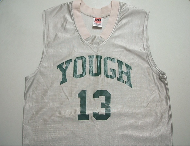 * college pattern number ring tank top silver basketball basketball *S