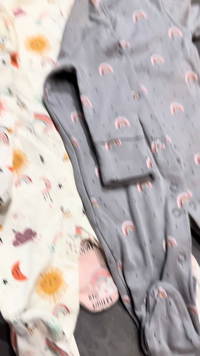next baby 足付きロンパース5枚セット 子供服 カバーオール 新生児