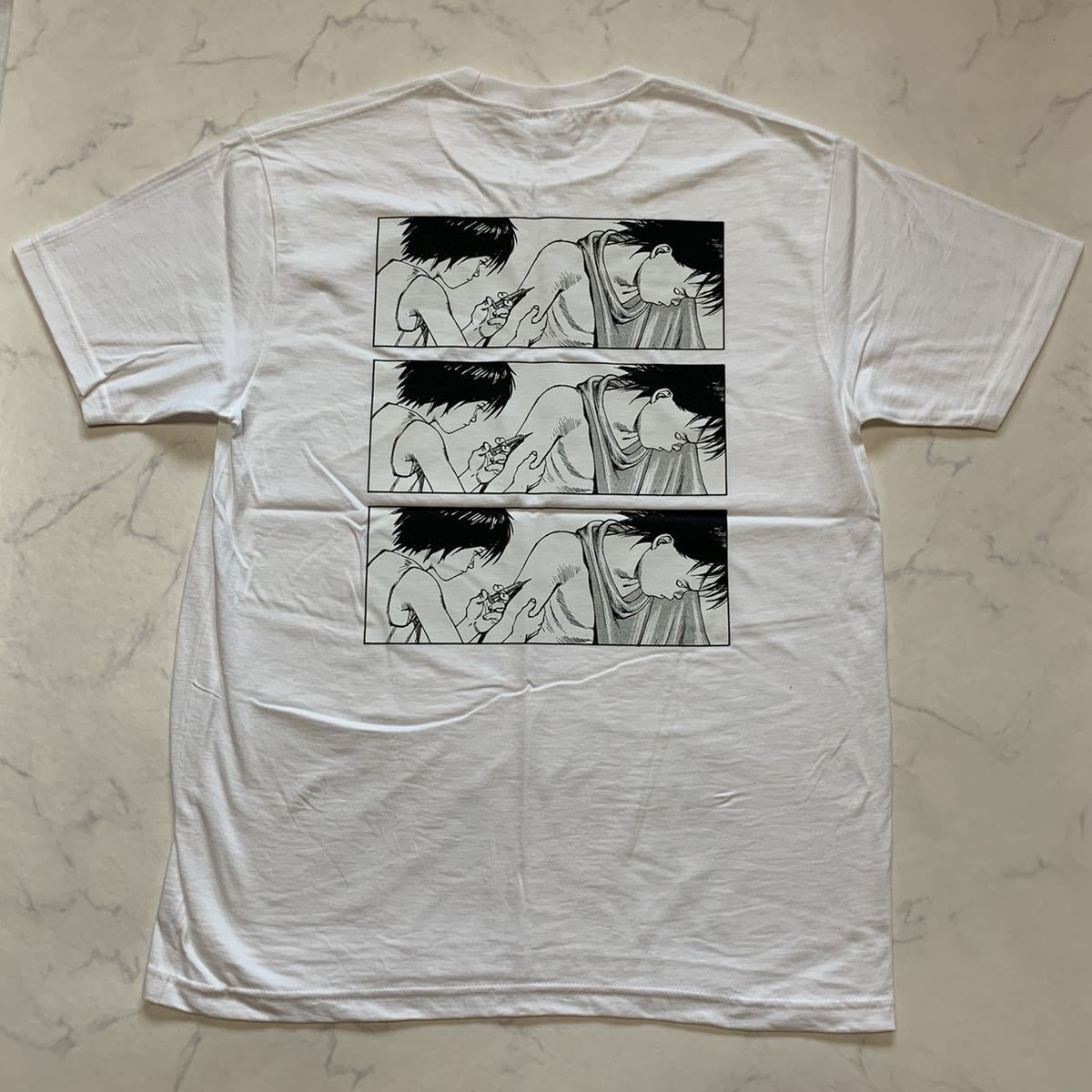 新品未使用品　Supreme シュプリーム　AKIRA アキラ　半袖Tシャツ　Tシャツ 白　Syringe Tee Mサイズ