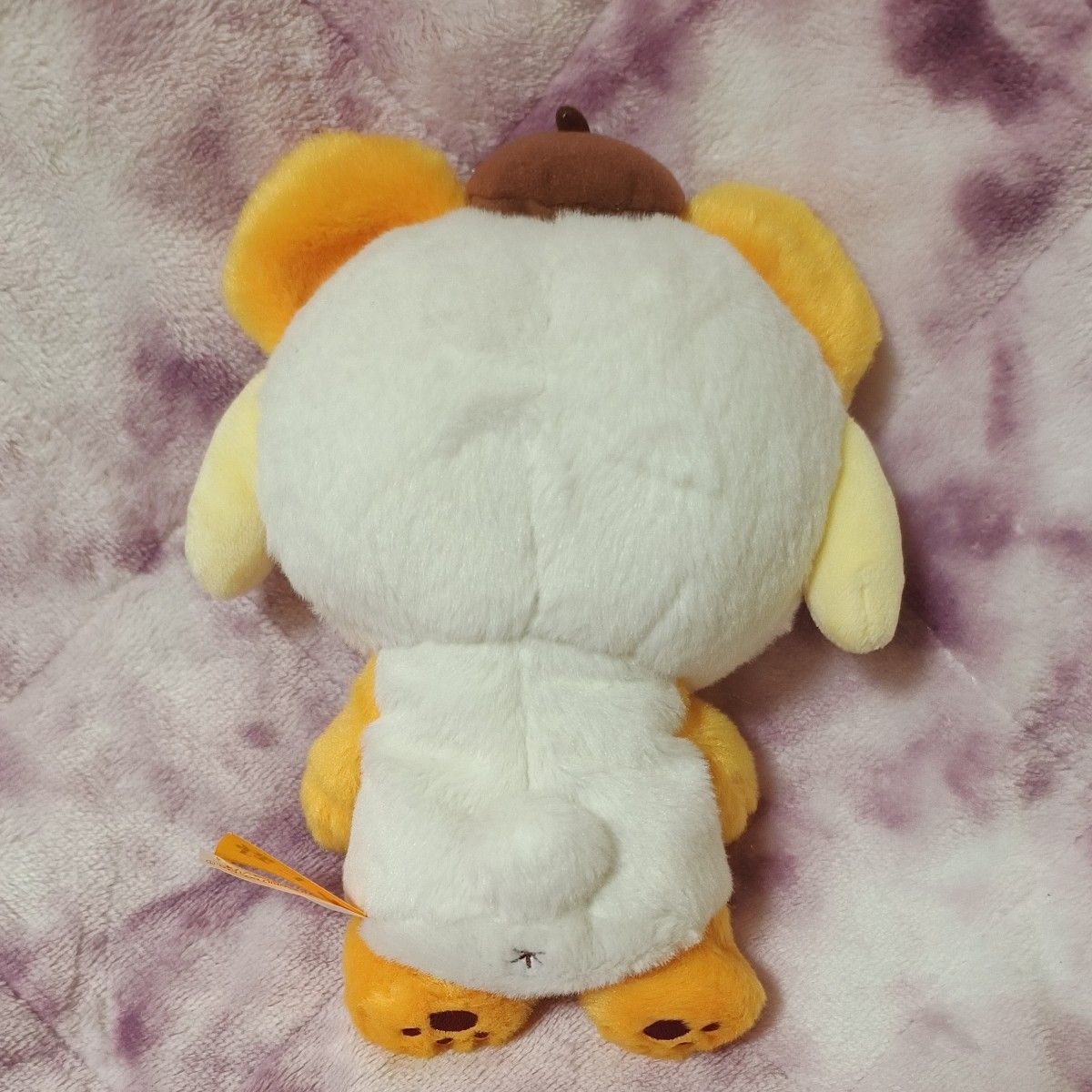 新品】ポムポムプリン バッグ付きぬいぐるみ 5色 キャラクター