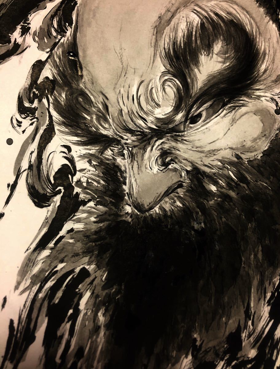 水墨画 達磨絵 www.impoexitoautopartes.com