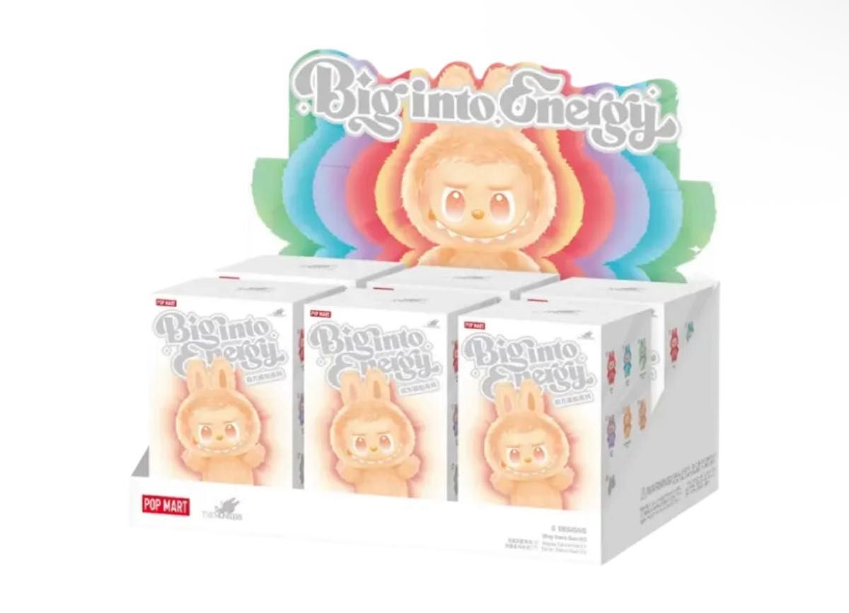 ラブブ V3 Big Into Energy ラブブ V3 Big Into Energy Labubu ぬいぐるみ1ボックス|Yahoo