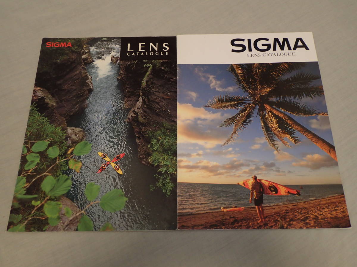  old catalog *SIGMA Sigma * lens catalog *2006 year *2003 year * click post correspondence 