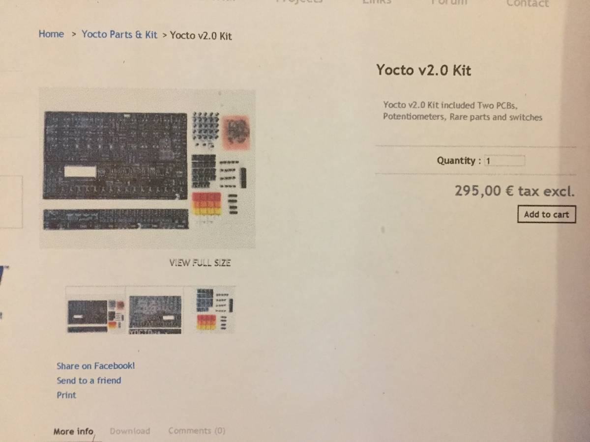 Yocto 808 Ver.2.0(TR-808k loan )KIT + erica syns Body new goods adaptor .SET TR 808 TR 909 TB 303 SP-1200 TRk loan Miami 