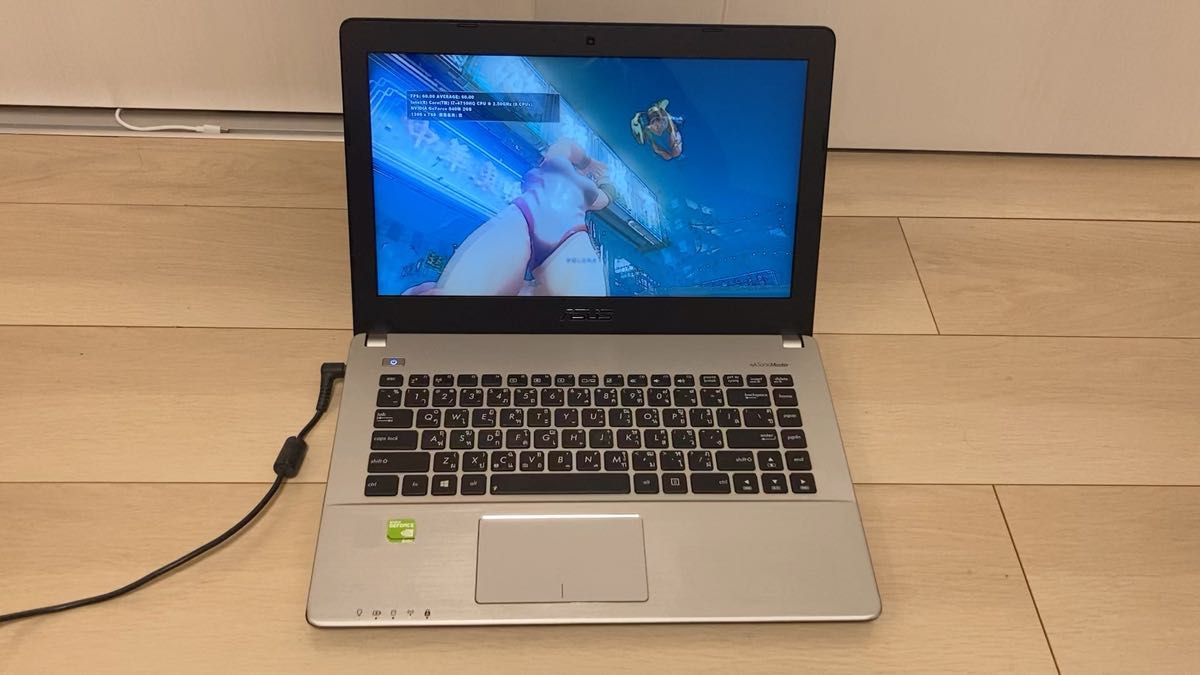 ゲーミングPC ASUS K450J 8GB Core i7 GEFORCE 840M搭載 SSD Office