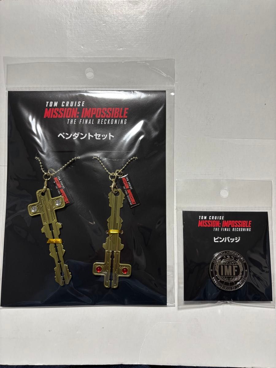 ミッション インポッシブル ファイナル・レコニング ペンダントセット・ピンバッジ ミッション インポッシブル ファイナル・レコニング ペンダント