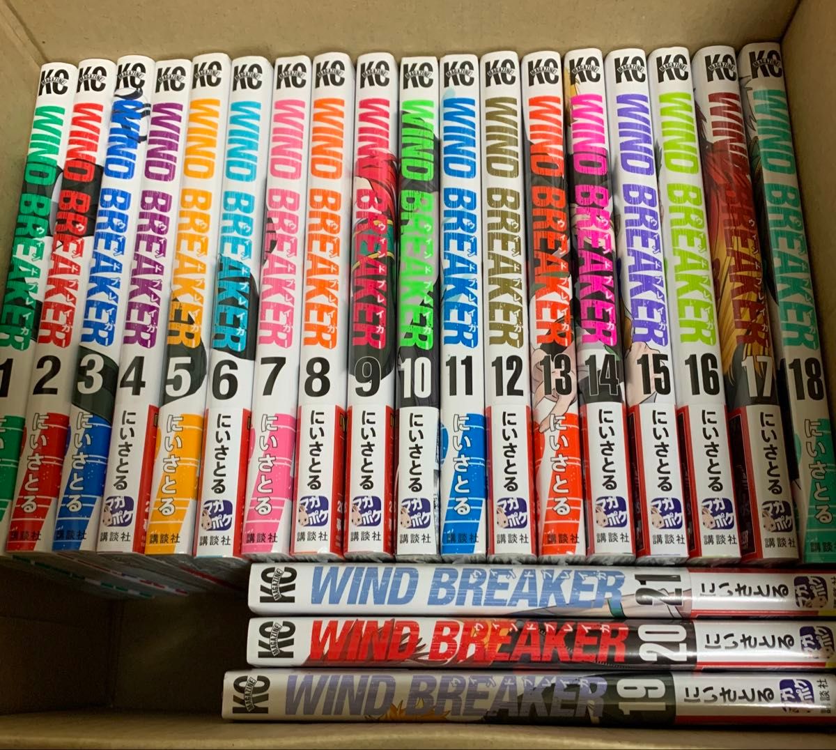 WIND BREAKER ウィンドブレーカー 1〜21巻セット|Yahoo!フリマ WIND BREAKER ウィンドブレーカー 1〜21巻セット|Yahoo!フリマ