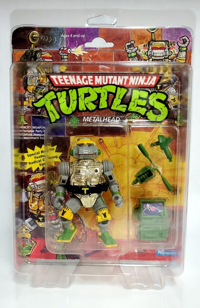 保護ケースのみ TMNTフィギュア向けUVカット付きケース5個セット ブリスター カバーのみ】タートルズフィギュア向けUVカット付き保護カバー 5