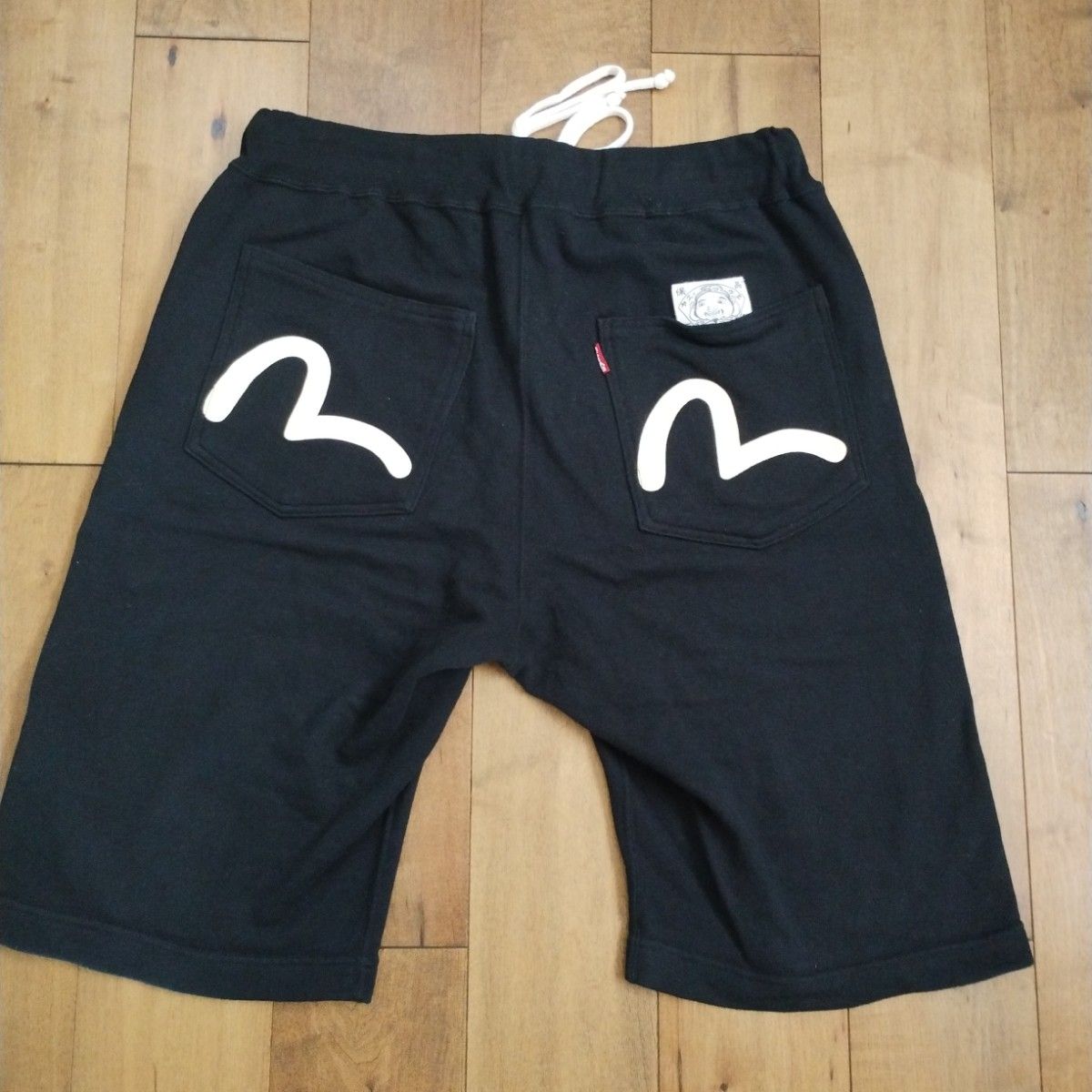 EVISU スウェットハーフパンツ カモメ EVISU エヴィス スウェットハーフパンツ 表記サイズ40 日本製品