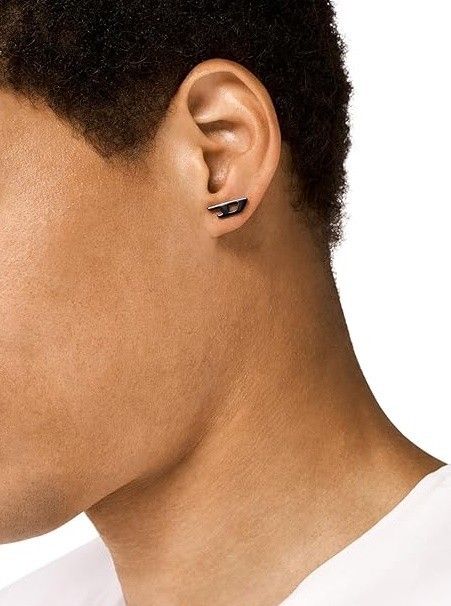 ディーゼル 片耳 ピアス メンズ アクセサリー DIESEL DX1539001 DIESEL ディーゼル 片耳用 ピアス DX1539001 Dロゴ ステンレス
