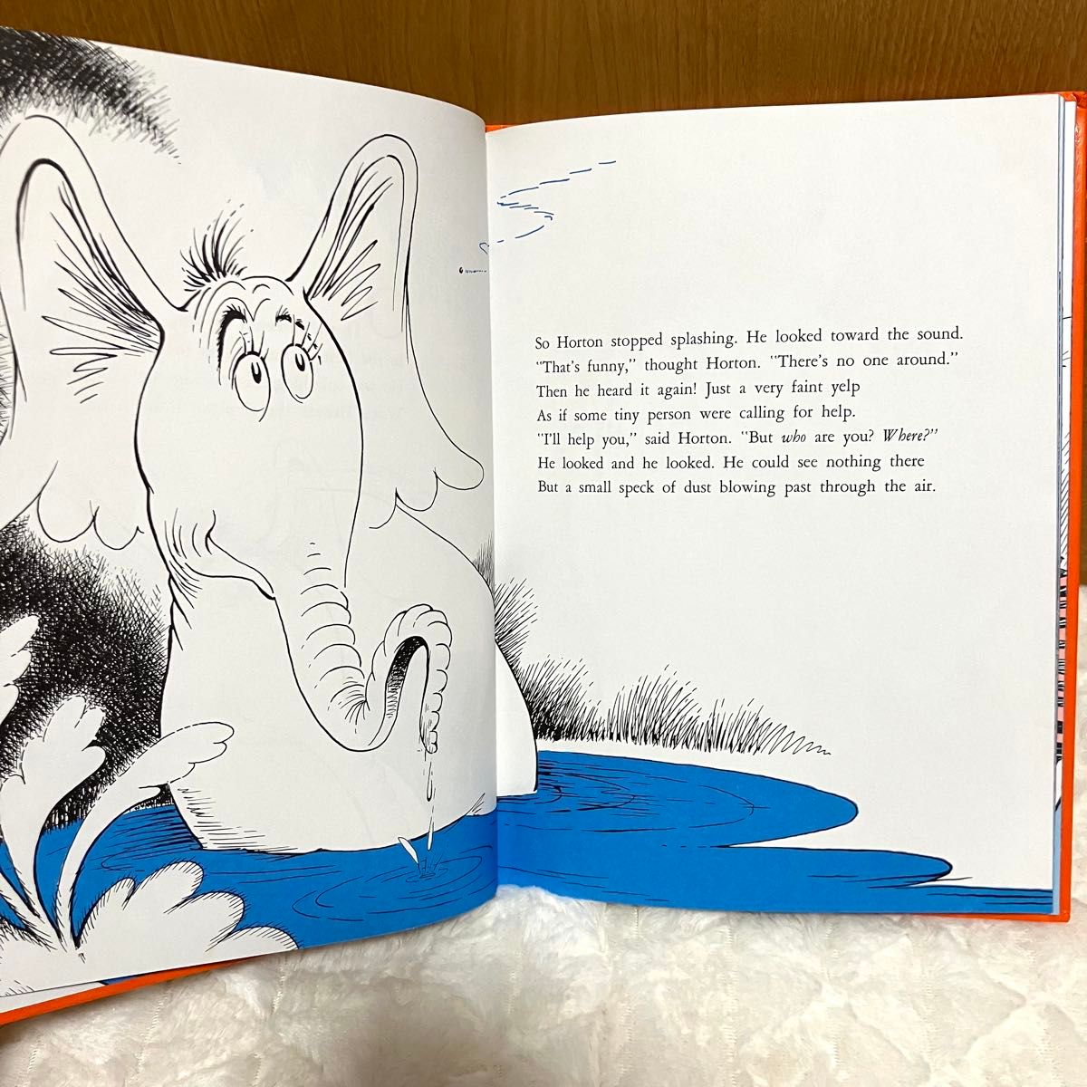 正規品保証!ドクタースースー 英語 絵本 洋書 美品 Dr Seuss ドクタースース Horton Hears a Who ぞうの