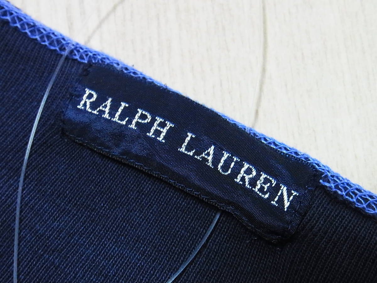  selling out RALPH LAUREN Ralph Lauren one Point po knee long sleeve cut and sewn 