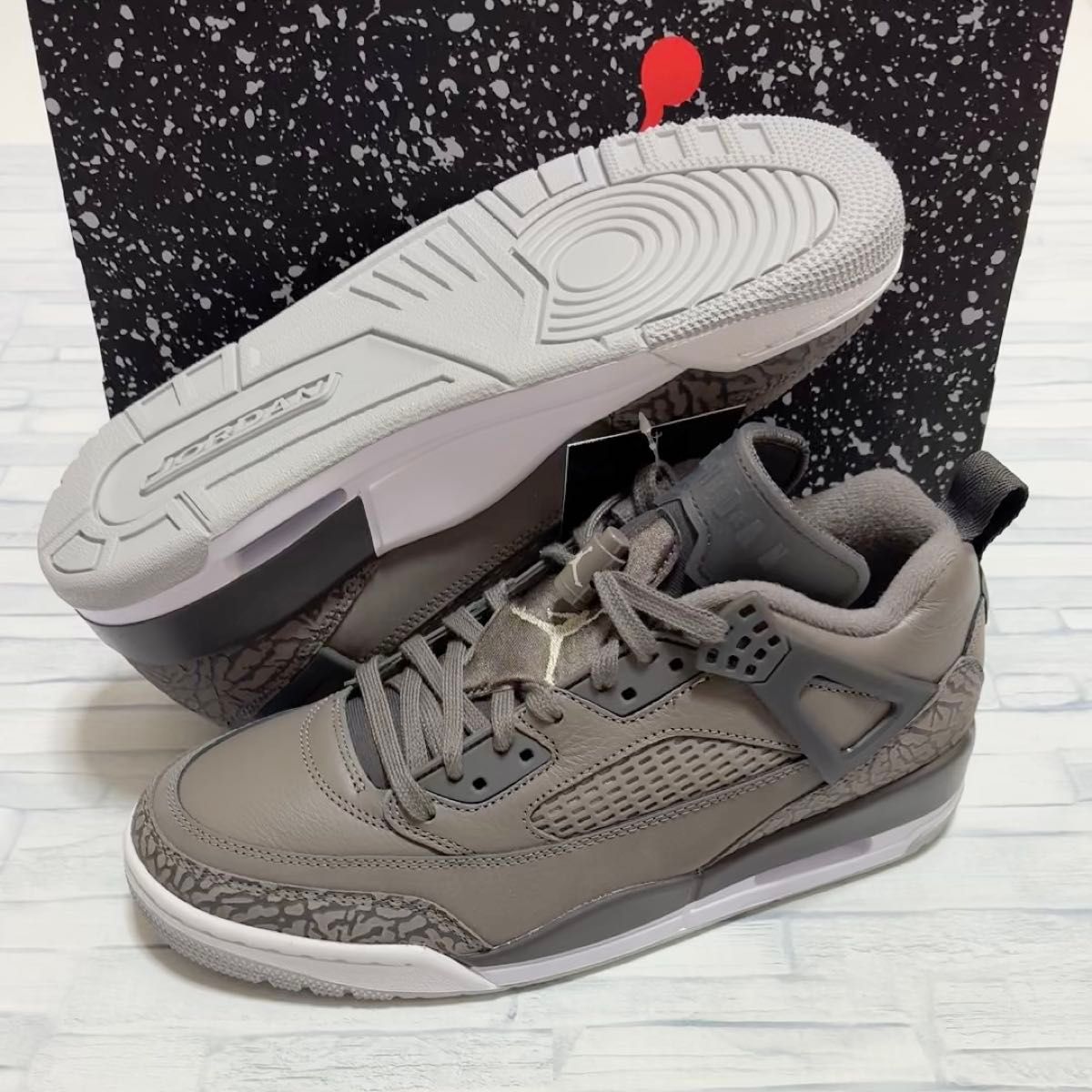 NIKE JORDAN SPIZIKE LOW "CAVE STONE" ナイキ ジョーダン スパイジーク 新品箱付き 26.5
