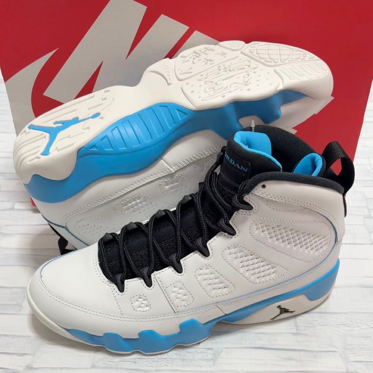 NIKE AIR JORDAN 9 RETRO ナイキ エア ジョーダン 9 レトロ ダークパウダーブルー 新品 27.0㎝