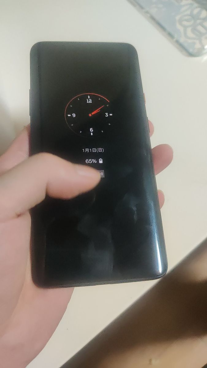 訳あり oneplus7tpro mclaren HD1925 SIMフリー フールスクリーン スマホ 12G 256G