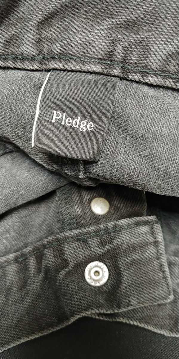 pledge Pledge цвет Denim брюки size 46 slim