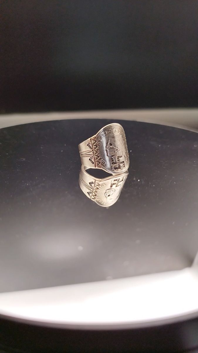 CHOOKE リング約11号 indian skull ring silver925 インディアン スカル チョーク シルバー