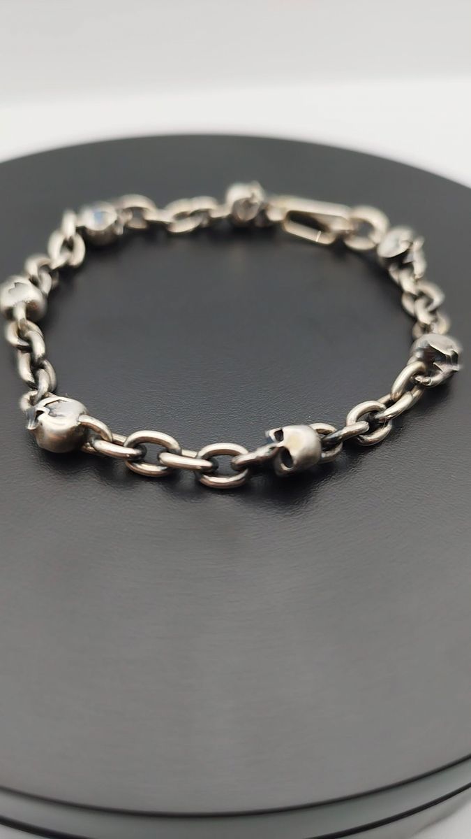 JAM HOME MADE◎ブレスレット◎レボリューションスカルコンビネーションブレスレット SILVER925 シルバー925