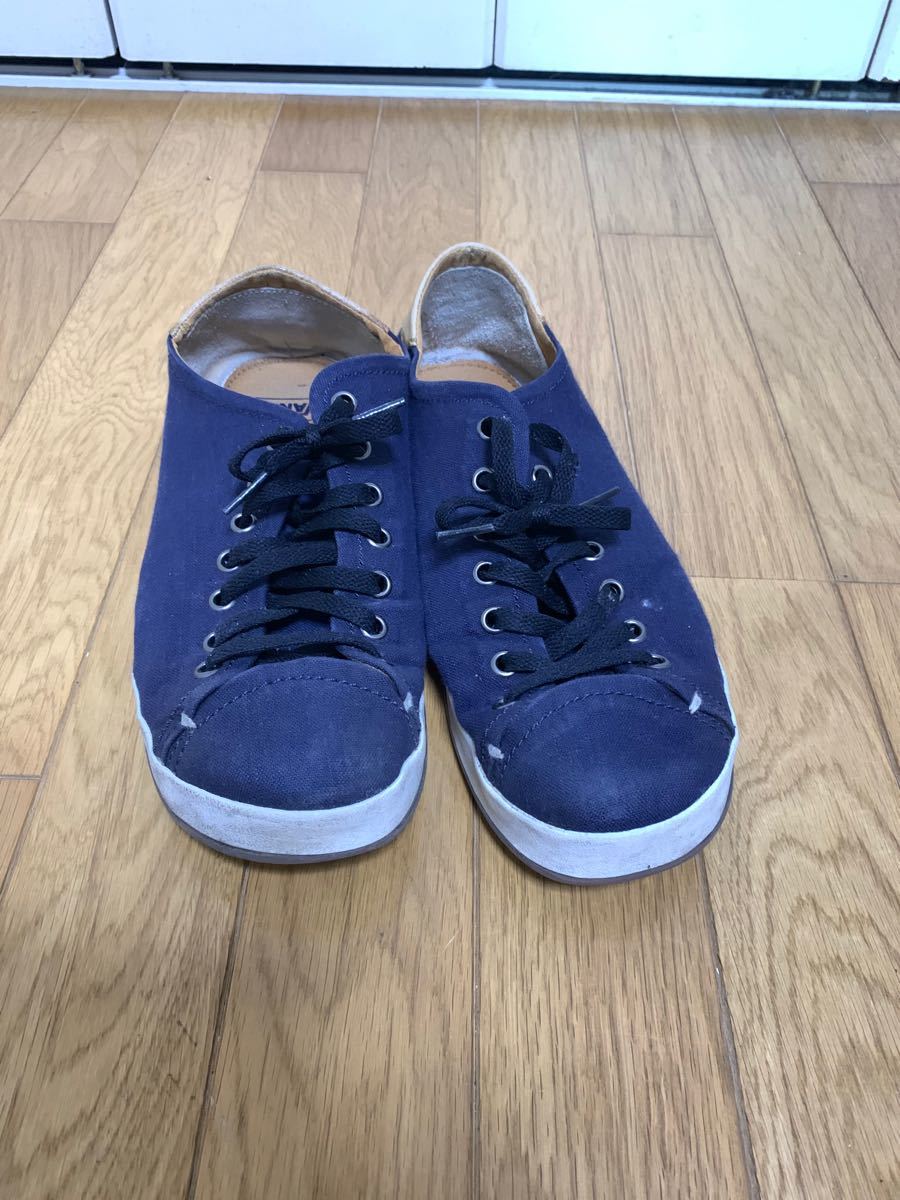 VANS スニーカー 26cm ヴァンズ バンズ ネイビー 紺