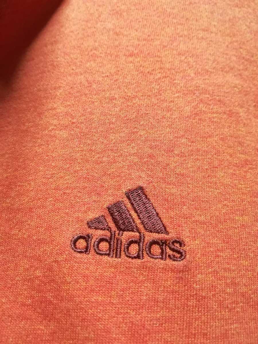 adidas アディダス 茶色の半袖ポロシャツMサイズ