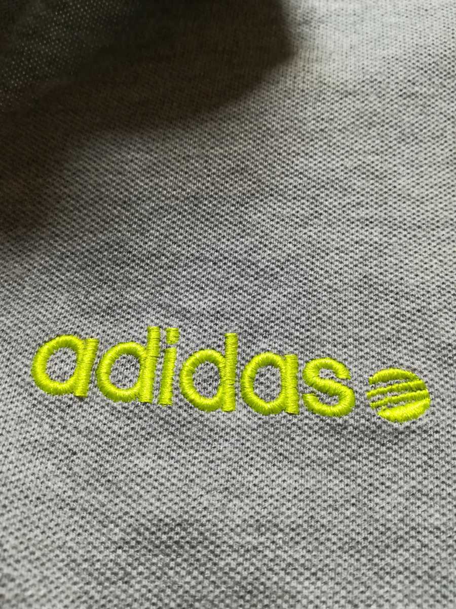 adidas neo アディダス ネオ グレー色の半袖ポロシャツXSサイズ