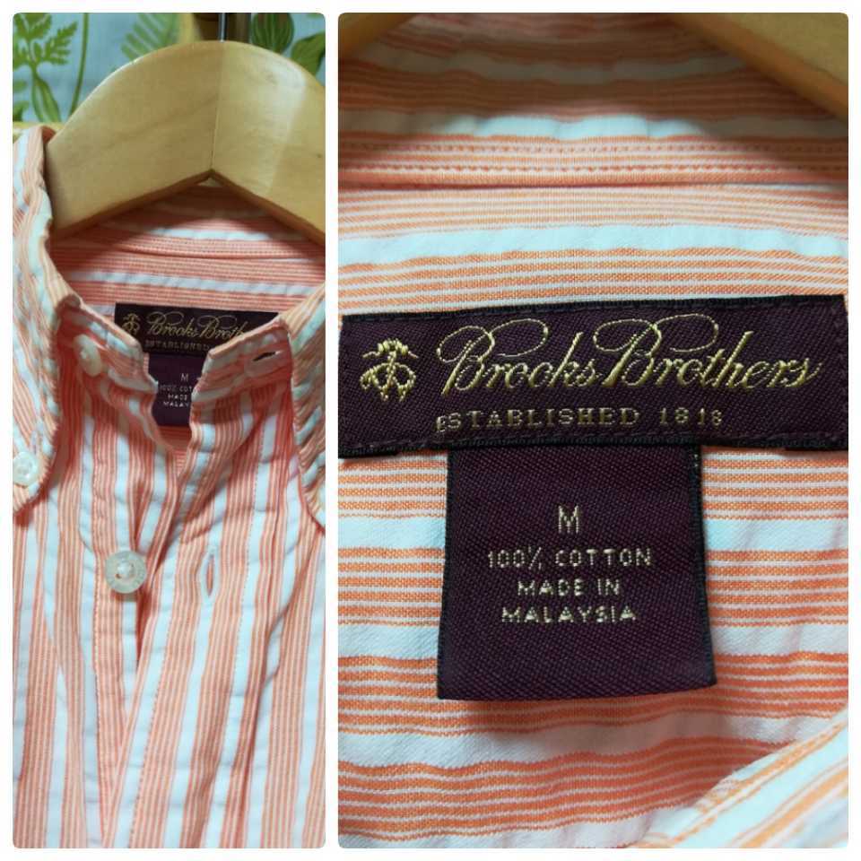 Brooks Brothers Brooks Brothers рубашка с коротким рукавом женский L
