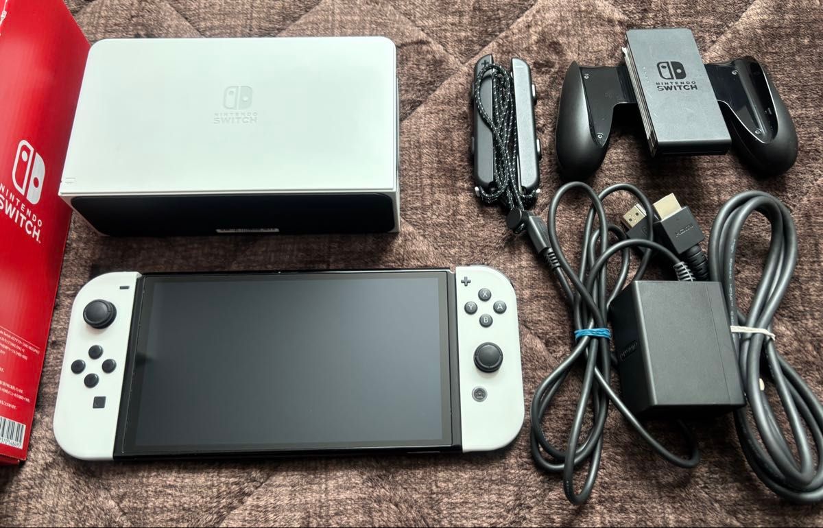 Nintendo Switch 本体 ドック 充電器 社外プロコンセット