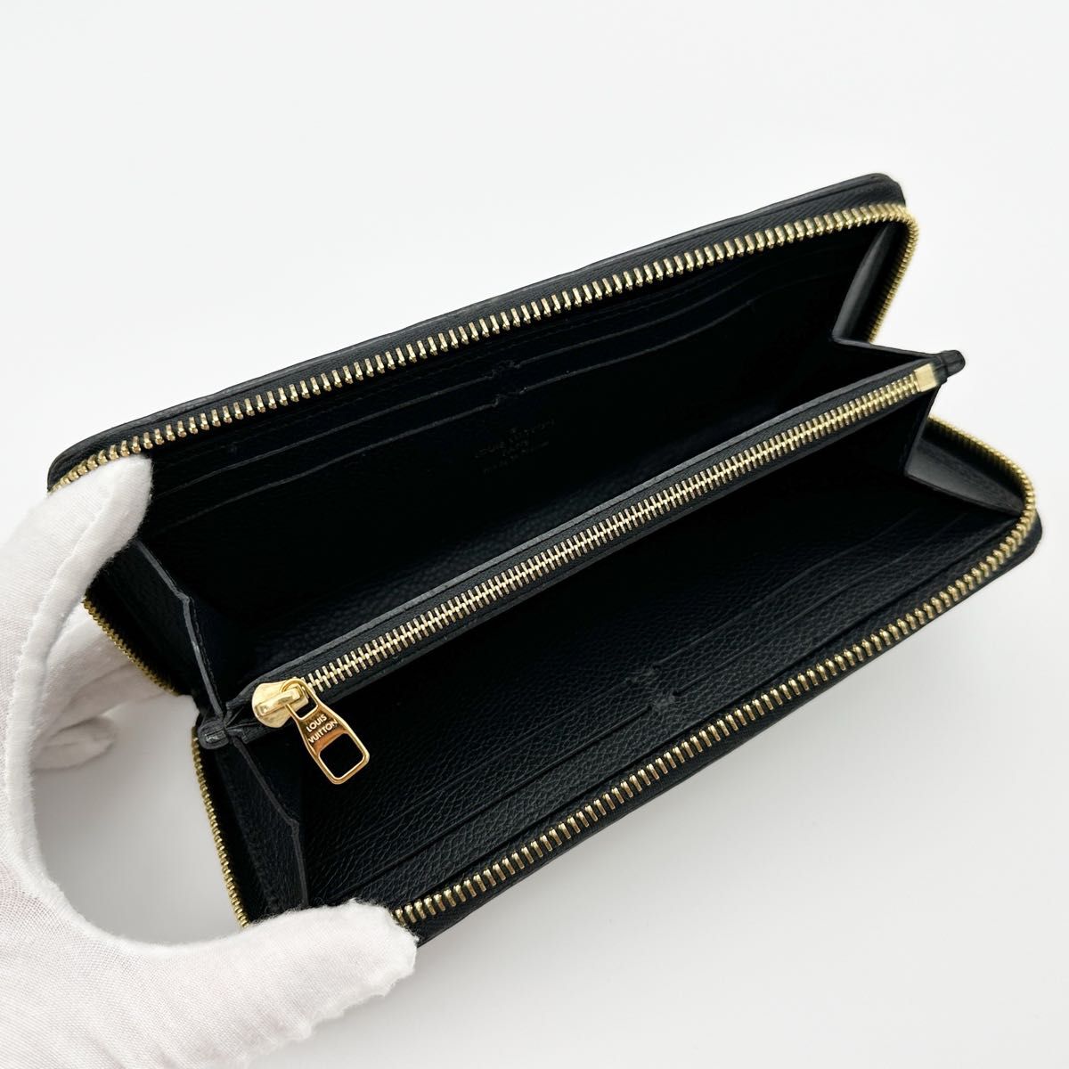 すぐ届く Louis Vuitton ポルトフォイユ・クレマンス 長財布 黒 お値下げ不可【極美品】ルイヴィトン ポルトフォイユ クレマンス