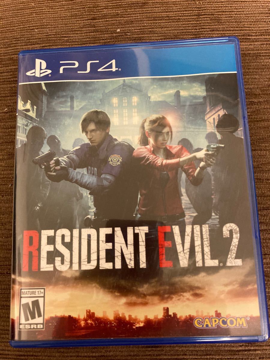 即発送!バイオハザード re:2 北米版 海外版 biohazard PS4