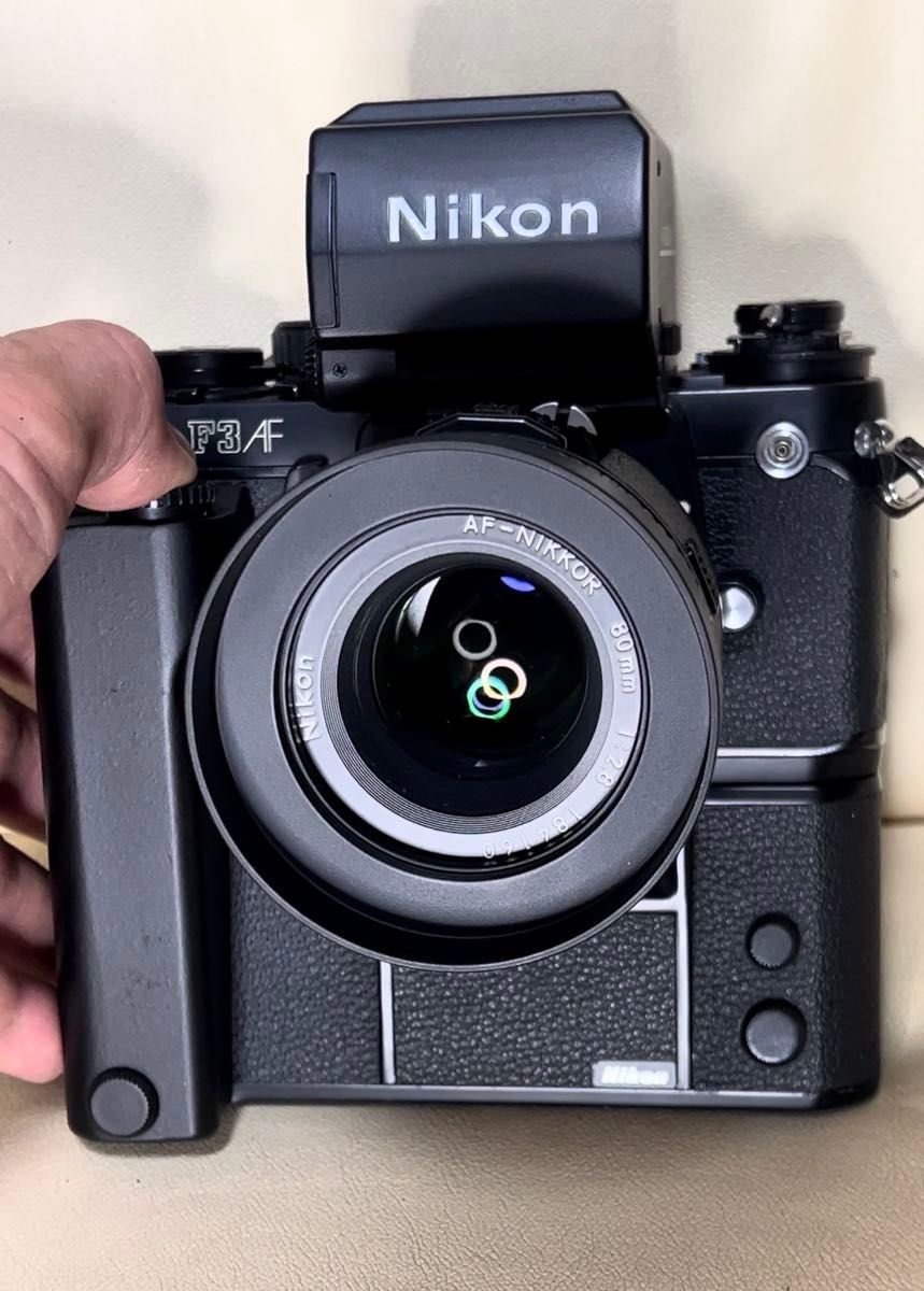 Nikon F3AF+MD-4+AF-NIKKOR 80mm 1:2.8