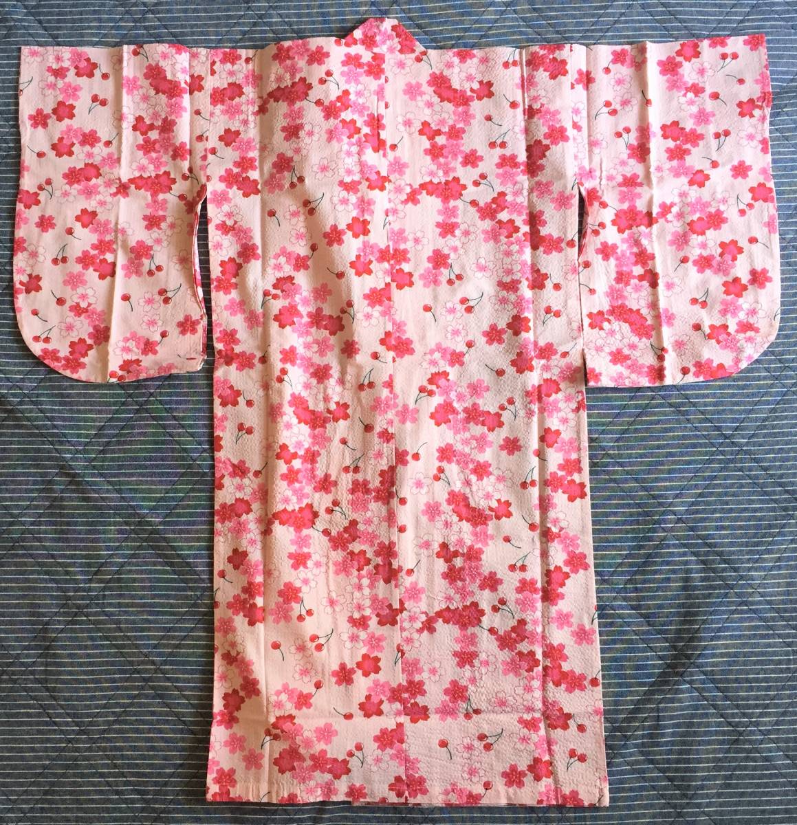 ヤフオク 新品未使用 フェリシモ 桜 チェリー柄かわいい浴 ヤフオク 新品未使用 フェリシモ 桜 チェリー柄かわいい浴