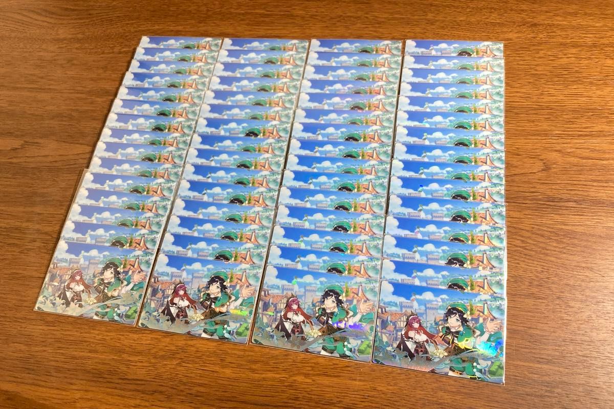 原神 ウェンティ ロサリア 風花祭 ウエハース 30枚 カレンダー 原神 ウェンティ ロサリア 風花祭 ウエハース 30枚 カレンダー