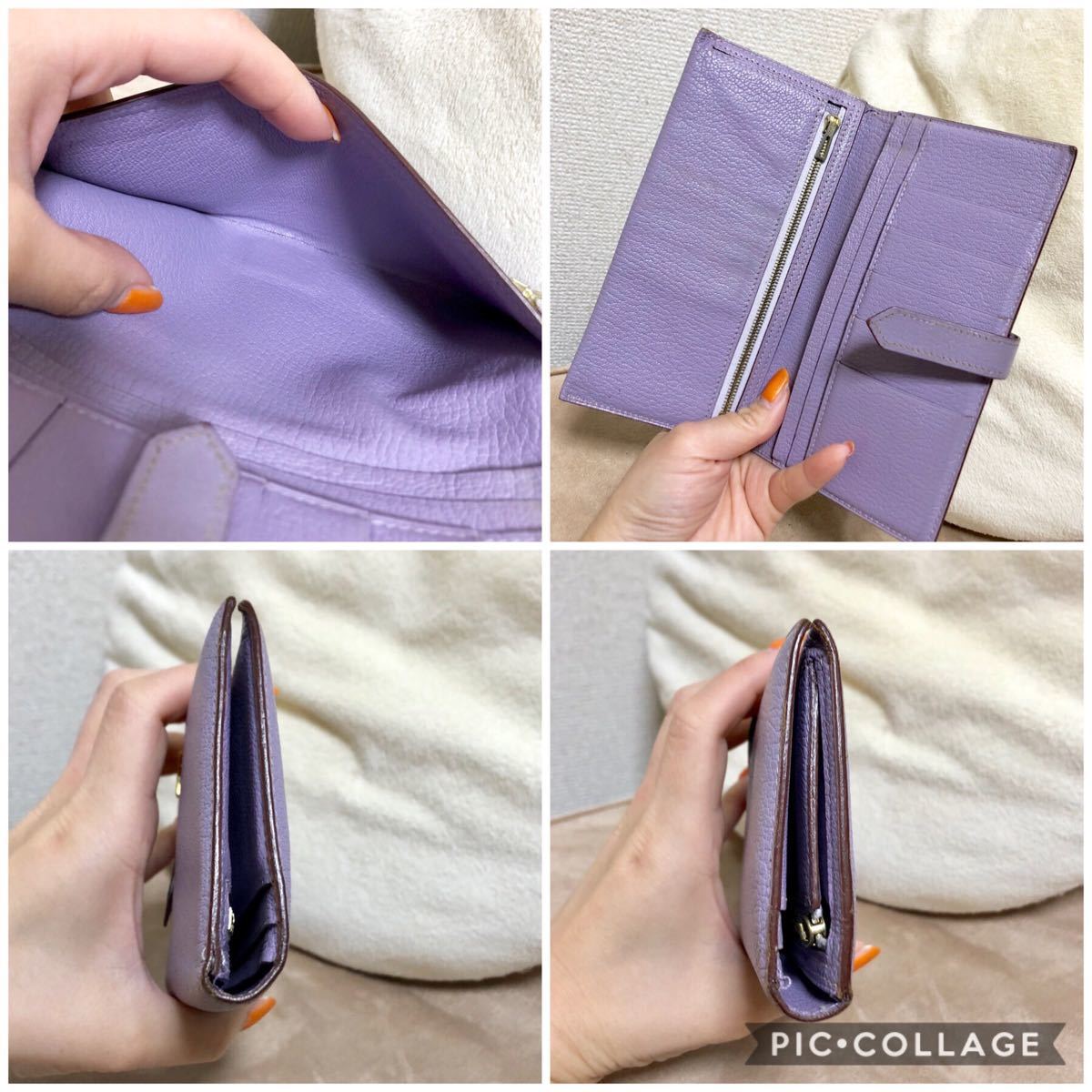 Paypayフリマ Hermes エルメス ベアンクラシック 長財布 ラベンダー 藤色 紫 Paypayフリマ Hermes エルメス ベアンクラシック 長財布 ラベンダー 藤色 紫