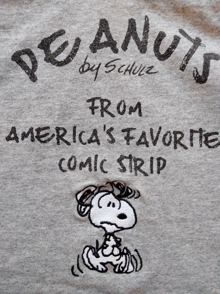 PEANUTS スヌーピー ラグラン ロンT 90サイズ