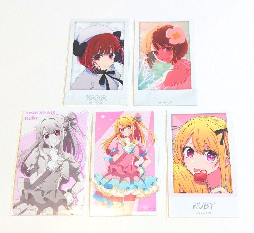 推しの子　ミニブロマイド　ふぉとカード