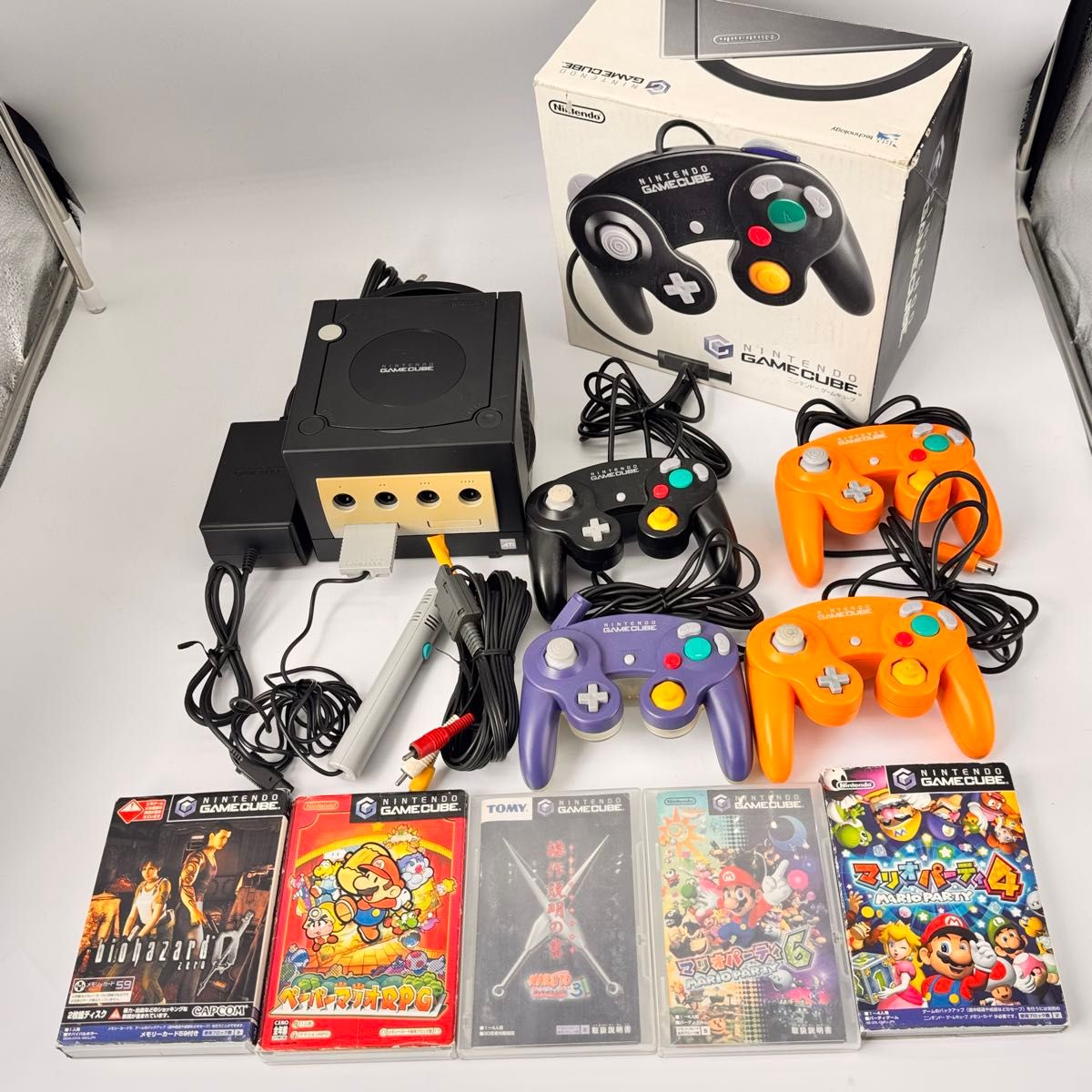 Nintendo GAMECUBE GAMECUBE 本体ソフトセット 動作確認済・豪華セット】ニンテンドーゲームキューブ本体+純正