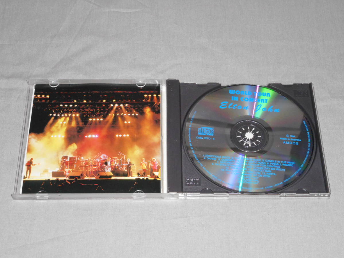エルトン・ジョン 「ワールド・ツアー・イン・コンサート」 輸入CD　ライヴ収録_画像3