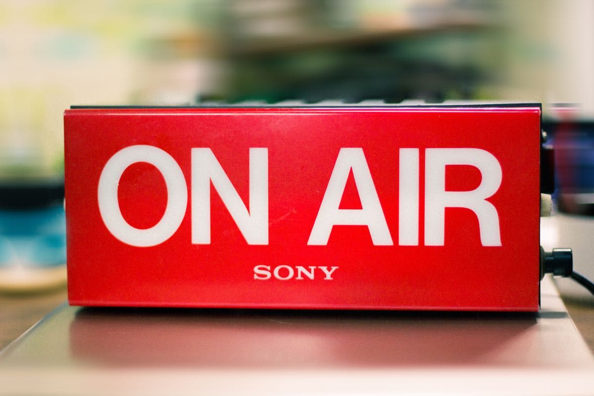 【希少・非売品】SONY ON AIR 照明 ビンテージ SONY ソニー サインランプ ON AIR 非売品 点灯確認済み