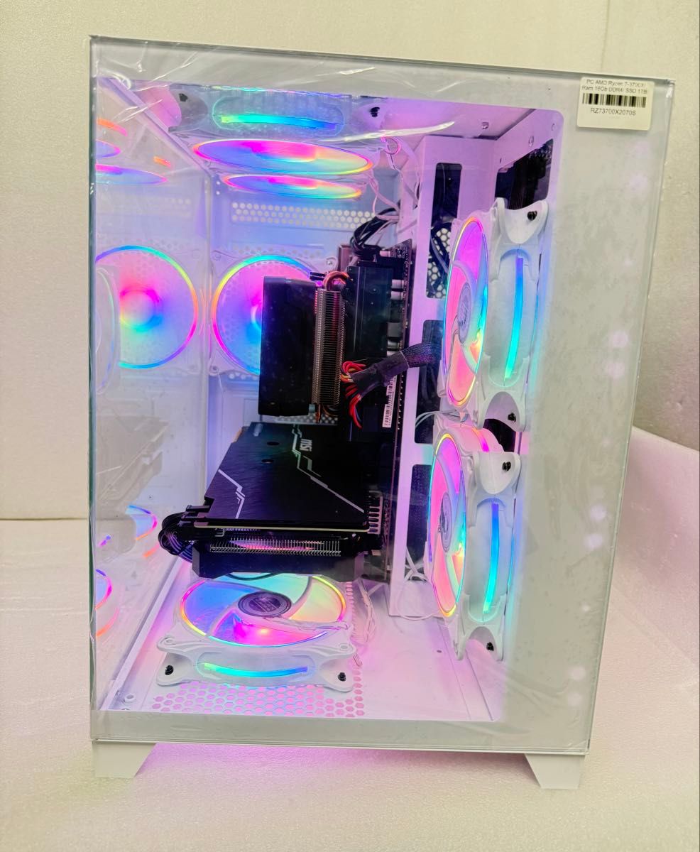 自作ゲーミングPC MD RYZEN 7-3700X 16Gb 512Gb RTX2070 Super 自作ゲーミングPC MD RYZEN 7-3700X 16Gb 512Gb RTX2070 Super