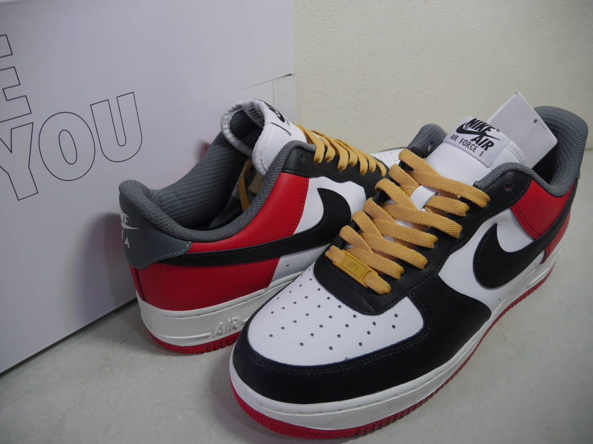 通販 NIKE 未使用 US9 つま黒 1カラー JORDAN UNION 1 フォース エア