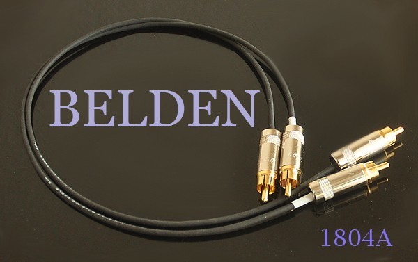 BELDEN ( ベルデン ) / 1804A +REAN:Nys352G：RCAケーブル　100ｃｍペア
