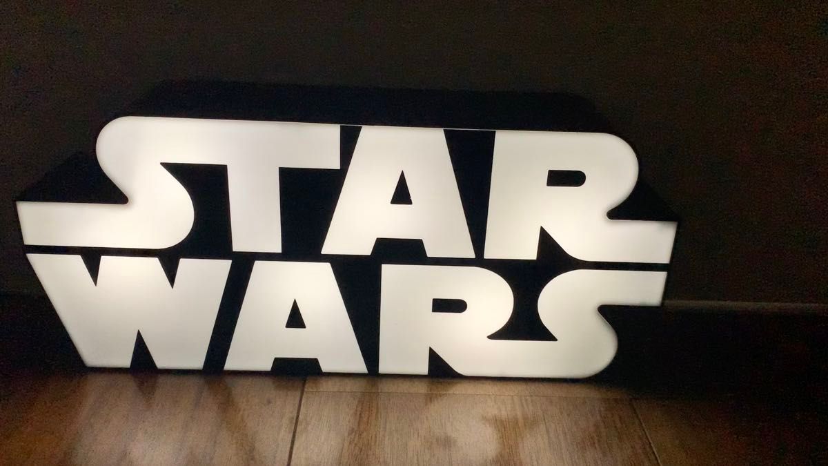 未使用品 スターウォーズ ロゴ ライト