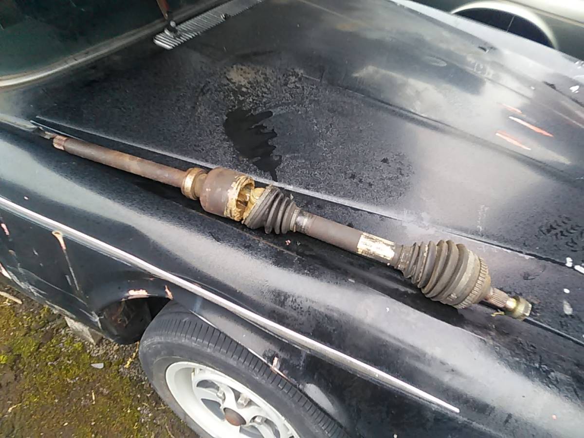 # Peugeot 406 coupe drive shaft right used 8LN75 6108787 D9CPV part removing equipped hub Knuckle axle beam lower arm #