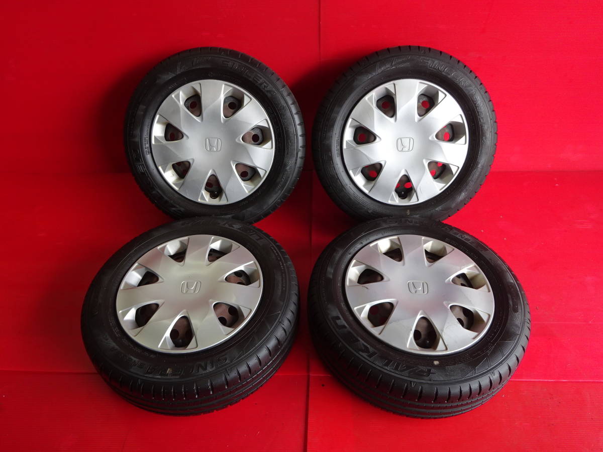 イボ付き ホンダ フリード純正15インチホイール 4本 5.5J 4H 100 FALKEN SINCERA SN832A 185 65R15 フリードスパイク HONDA Freed 【93%OFF!】 イボ付き ホンダ フリード純正15インチホイール 4本 5.5J 4H 100 FALKEN SINCERA SN832A 185 65R15 フリードスパイク HONDA Freed 【93%OFF!】
